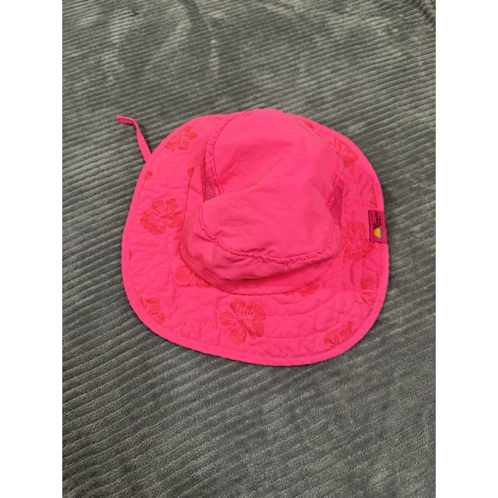 Cat & Jack Baby Girls Pink+SPZ Sun Hat Beach One‎ Size